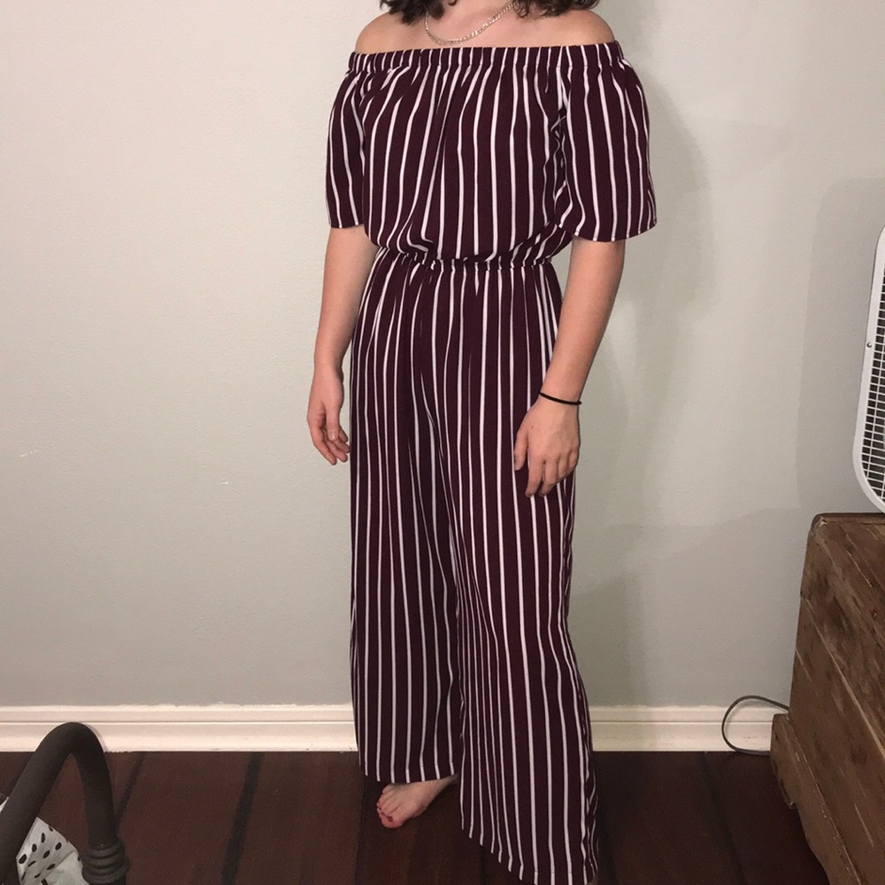 Off the shoulder romper
